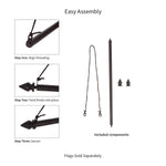 Garden Flag Dowel Hanger