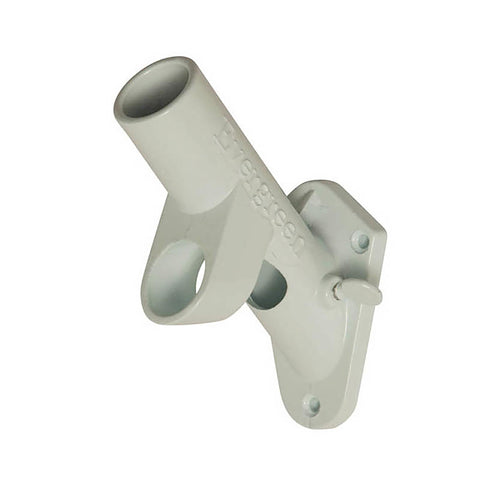 White 2-Position Flag Bracket