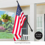 Black 2-Position Flag Bracket