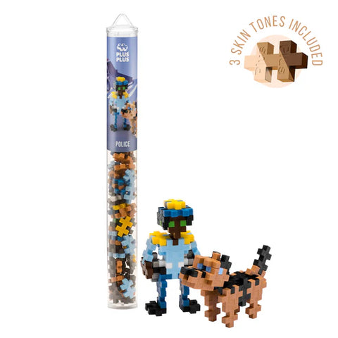 PLUS PLUS TUBE POLICE