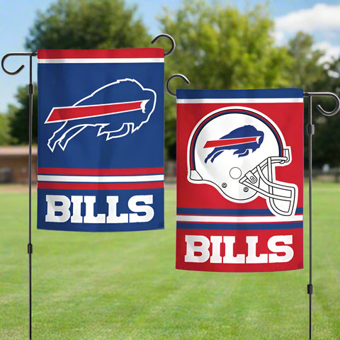 Buffalo Billos Reversable Garden Flag