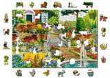 WoodenCity: Garden Five O'Clock Puzzle