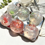 Christmas Glitter Apple Squishy