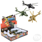 Diecast 8" Apache Helicopters