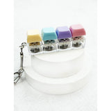 Light Up Pastel Keyboard Fidget Keychain