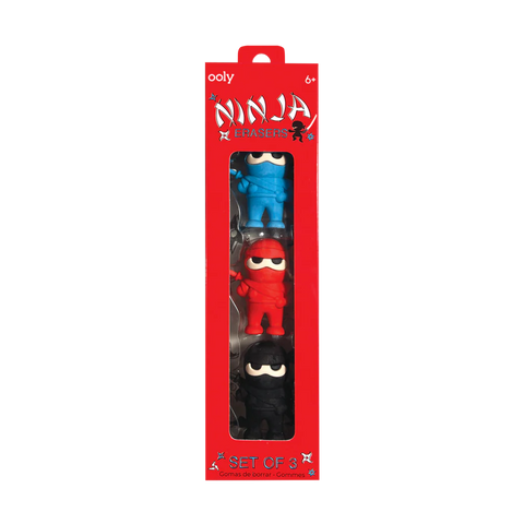 NINJA ERASERS