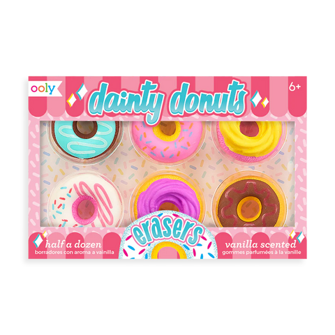 DAINTY DONUTS ERASERS