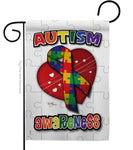 Autism Awareness Garden Flag