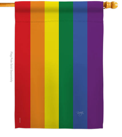 Rainbow House Flag