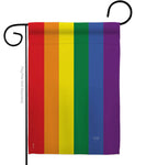 Rainbow Garden Flag