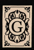 Monogram Cambridge "G" Garden Flag