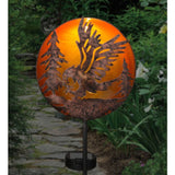 Eagle Night Sky Solar Stake