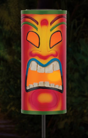 Red Tiki Solar Stake