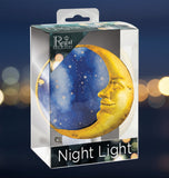 Regal Night Light packaging with moon and star design