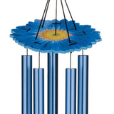 Blue Morpho Butterfly 32" Wind Chime