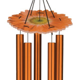 Orange Monarch Butterfly 32" Wind Chime