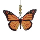 Orange Monarch Butterfly 32" Wind Chime