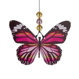 Pink Monarch 32" Wind Chime