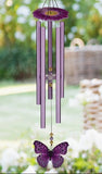 Purple Emperor 32" Wind Chime