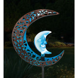 Blue Moon Filigree Solar Stake