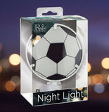 Soccer ball night light in packaging with 'Regal' branding