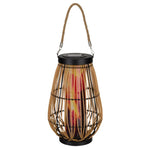 Wicker Pear Solar Lantern