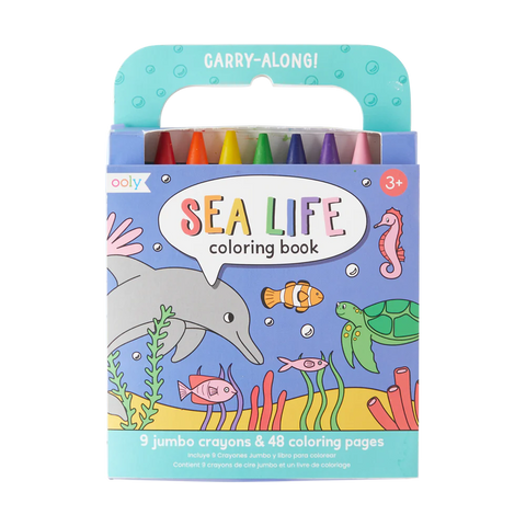 CARRY ALONG CRAYONS SEA LIFE