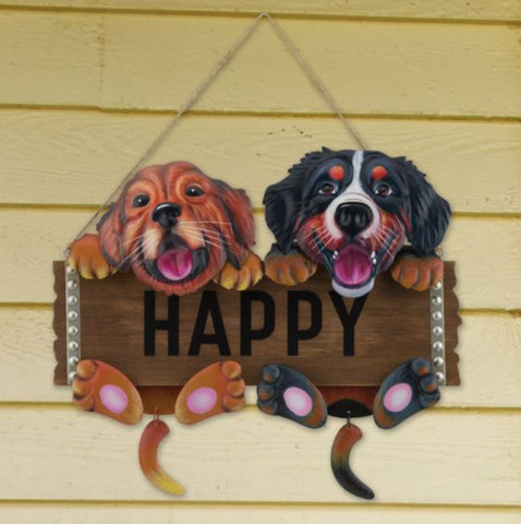 Happy Dog Sign