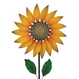 Textured Sunflower Spinner Stake at The Sky's the Limit