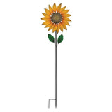 Textured Sunflower Spinner Stake at The Sky's the Limit