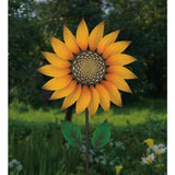 Textured Sunflower Spinner Stake at The Sky's the Limit