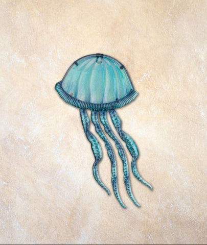 Seablue Jellyfish Wall Decor