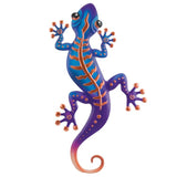 Stripe Copper 24" Gecko Wall Decor