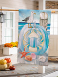 Crab O' Lantern Suede House Flag