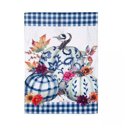 Chinoiserie Pumpkins House Flag