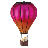 Hot Air Balloon Kitty Sconce Solar Wall Decor