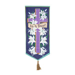 Crosses and Lillies XL Everlasting Garden Flag