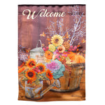 Everything Fall Lustre Garden Flag