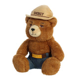 Smokey Bear Plush educational toy representing forest conservation with iconic hat and jeans.