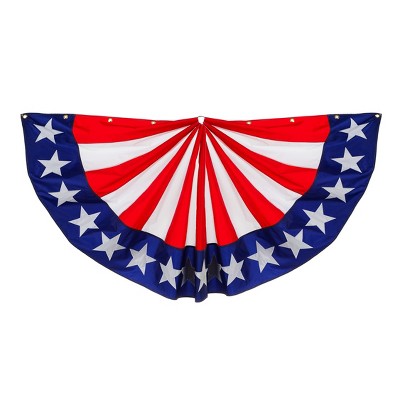 Stars & Stripes Bunting Applique Flag