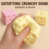 Crunchy Cheese Block Squishy