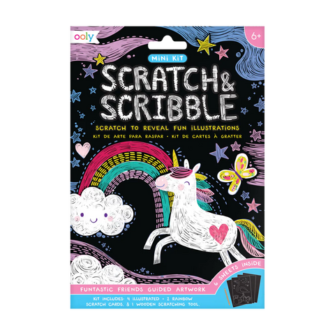 MINI SCRATCH & SCRIBBLE FUNTASTIC FRIENDS