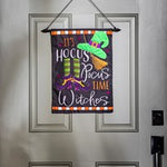 Hocus Pocus Time Applique Garden Flag