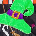 Hocus Pocus Time Applique Garden Flag