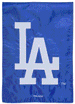 Los Angeles Dodgers Applique Garden Flag