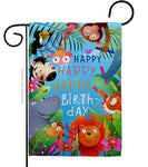 Let Gather Birthday Garden Flag