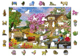 WoodenCity: Springtime Cottage Puzzle