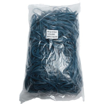 1 LB BLUE Rubberbands