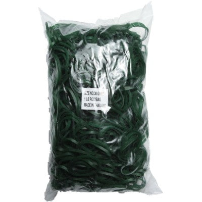 1 LB GREEN Rubberbands