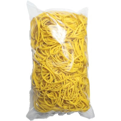 1 LB YELLOW RUBBERBANDS